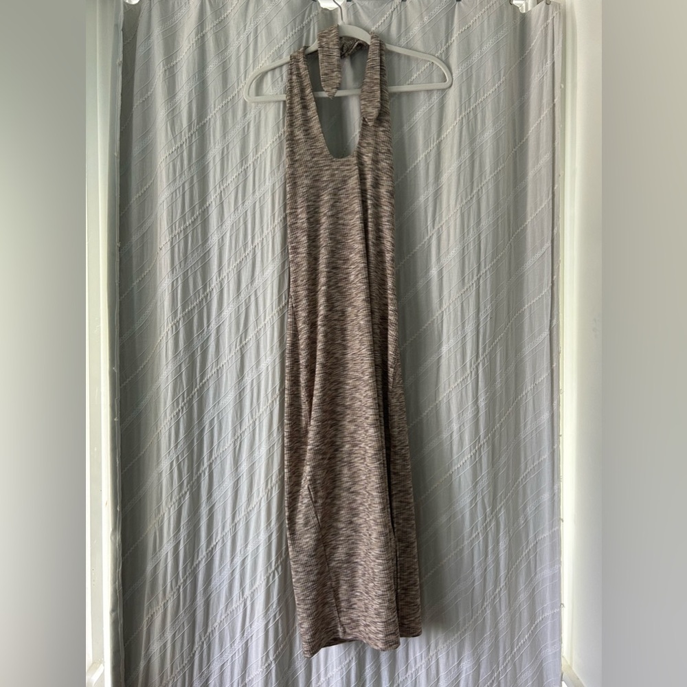 Summer Tie Back Open Patterned Dress